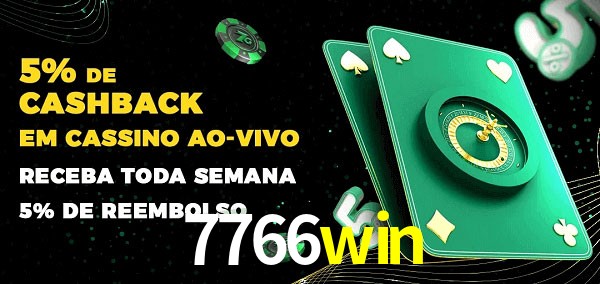 Promoções do cassino ao Vivo 7766win